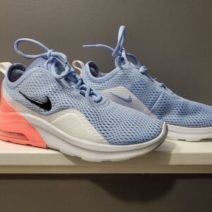 Women's Nike Air Max 2 CI6518-400 Pink, White, Baby Blue Running Shoes